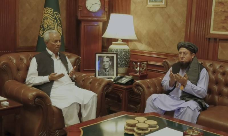 Afghan consul general condoles with Sindh governor over family bereavement