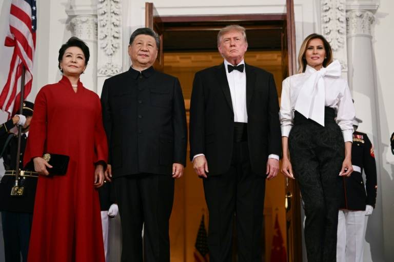 Trump hosts Xi for state dinner as pomp masks tensions