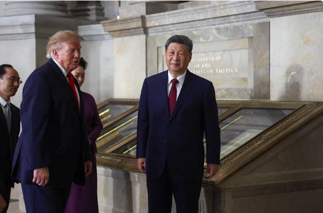 Trump took Xi on ballroom tour: White House