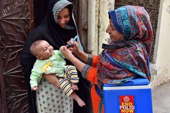 Over 27.7m children vaccinated during ongoing polio campaign in Pakistan