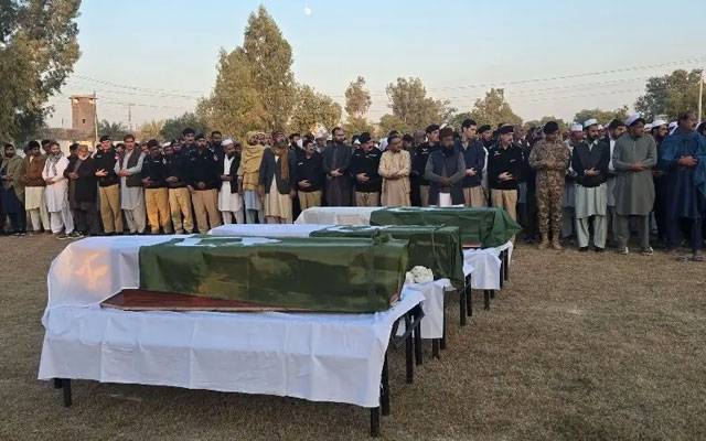 Final salute to Darazinda blast martyrs as DI Khan holds funeral with state honors