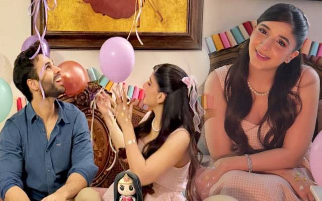 Mawra Hocane gets teary-eyed as Ameer Gilani plans heartfelt birthday surprise