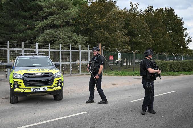 UK village on edge over threats to air base in terror alert