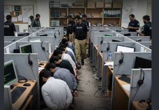 NCCIA raids call centre in Rawalpindi, arrests 61 staffers