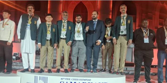 Pakistan wins gold medal in World Chess Olympiad 2026