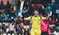 Maiden Renshaw ODI century sets up Australia win in Zimbabwe