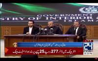 Interior Minister says no one will be allowed to shut federal capital