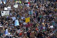Thousands protest inaction over climate crisis in Switzerland