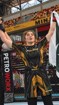 Manesha Ali clinches gold for Pakistan at IMMAF World Cup