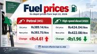 Petrol price raised by Rs4.61, diesel cut by Rs1.96