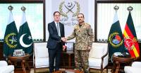 French defence official meets Field Marshal Asim Munir at GHQ