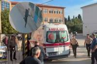 Eight injured in shooting by Turkey school, suspect detained