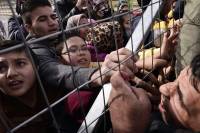 Migrants 'contemplating suicide' at protest-hit Greek camp