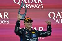 Russell holds off Verstappen to win Azerbaijan Grand Prix