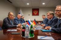 Russia's Lavrov meets German foreign minister at UN