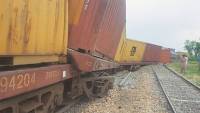 Khairpur freight train derailment disrupts rail services towards Karachi