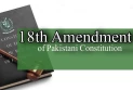 Political Opportunism and the 18th Constitutional Amendment