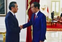 China's Wang meets Indonesia's Jokowi, president-elect Prabowo