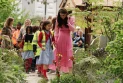 Children are stars of London's Chelsea Flower Show