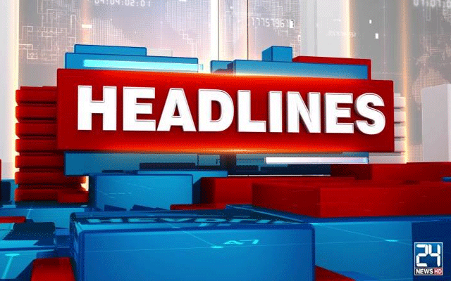 1:00 pm Top Headlines on 24Digital TV channel