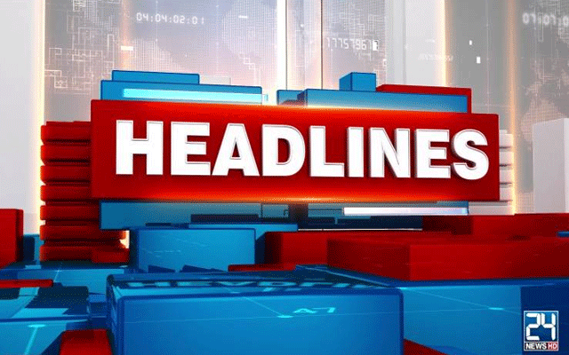 1:00 pm Top Headlines on 24Digital TV channel