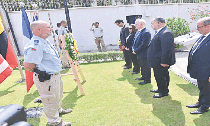 Peace is not something to be taken for granted: German Consulate in Karachi marks 80 years since WWII end