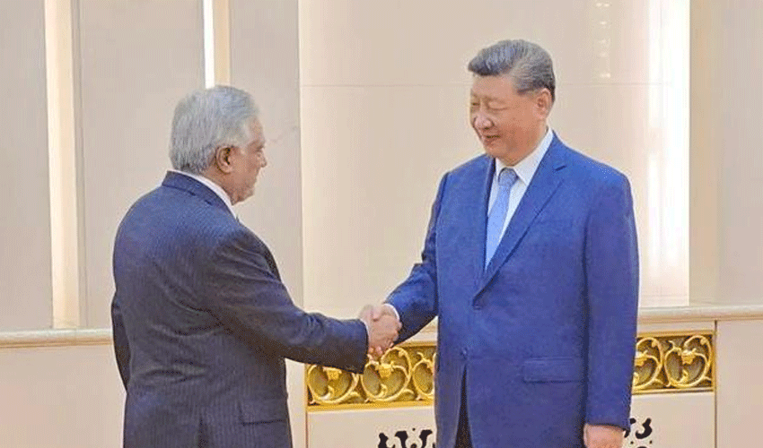 Dar meets Chinese President Xi; reaffirms commitment to regional peace