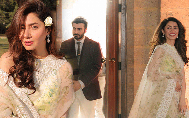 Mahira Khan flaunts in yellow at Neelofar promotion