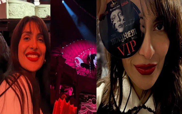 Ayeza Khan drops glimpses from Lady Gaga’s concert in Paris