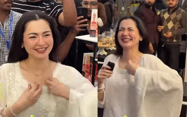 Lucky One Mall experiences star power as Hania Aamir visits J.’s Scent Bakery