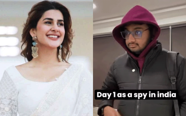 Kubra Khan shares funny 'Spy in India' reel of Bilal Munir