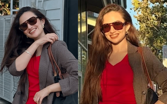 Sana Javed sets the bar high with California street style