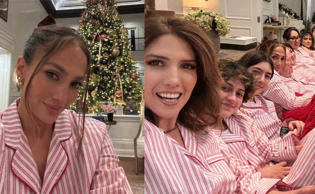 Jennifer Lopez enjoys cozy Christmas with family and rare sister photo