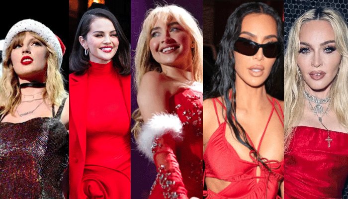Merry Xmas from H'wood: Kardashians, Taylor Swift and Selena Gomez light up holiday season