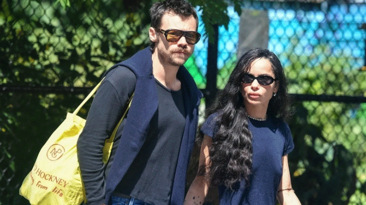 Harry Styles and Zoe Kravitz spend Christmas together as engagement rumours intensify