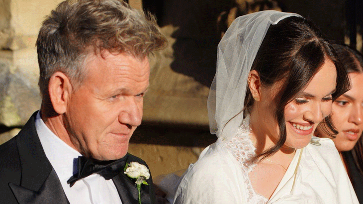 £40,000 wedding gifts for 200 guests as Holly Ramsay and Adam Peaty marry in Bath