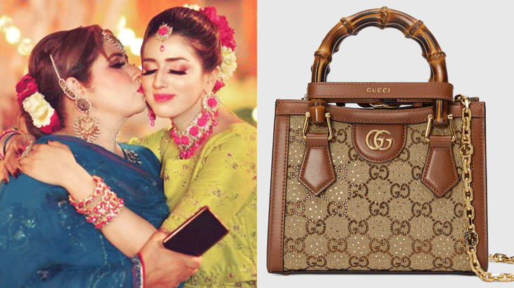 Jannat Mirza wishes mom happy birthday with $4,490 Gucci Diana tote bag gift