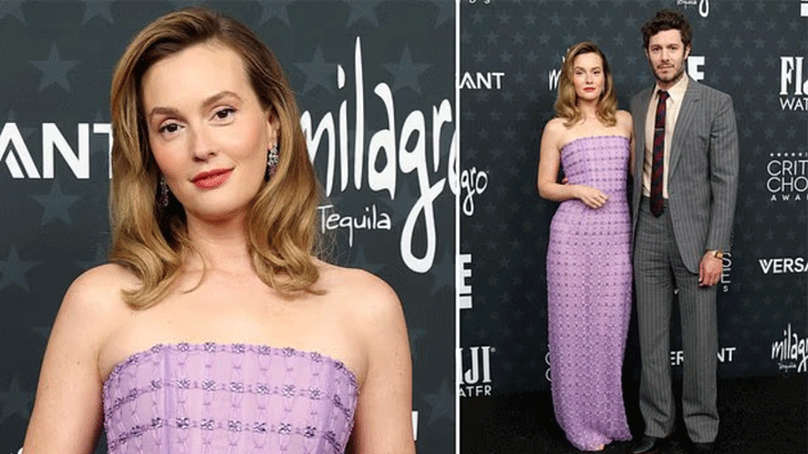 Adam Brody and Leighton Meester glow at Critics Choice 2026
