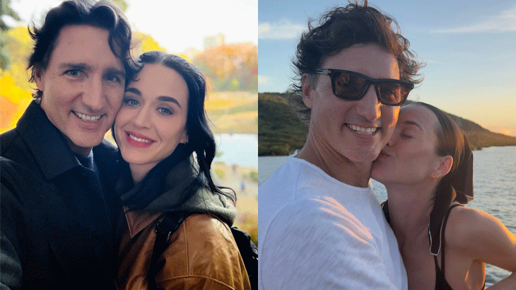 Katy Perry KISSES boyfriend Justin Trudeau after Orlando Bloom split