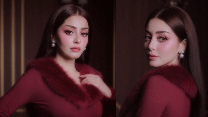 Alizeh Shah’s fiery red look sets social media ablaze