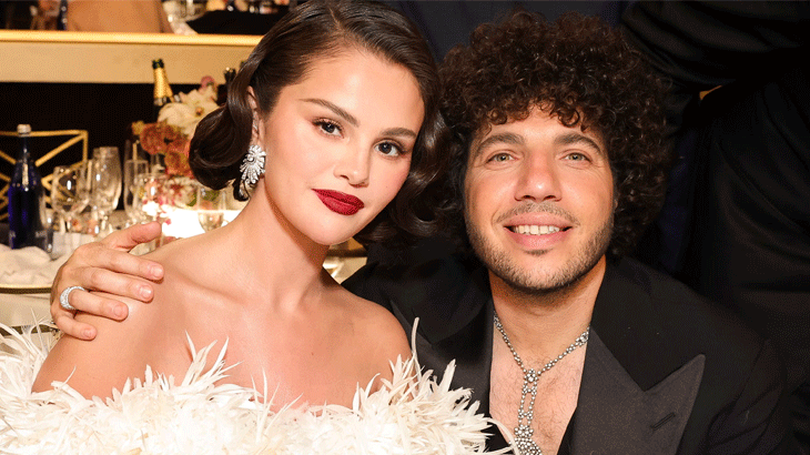 Selena and Benny steal Golden Globes in first big awards date after secret wedding