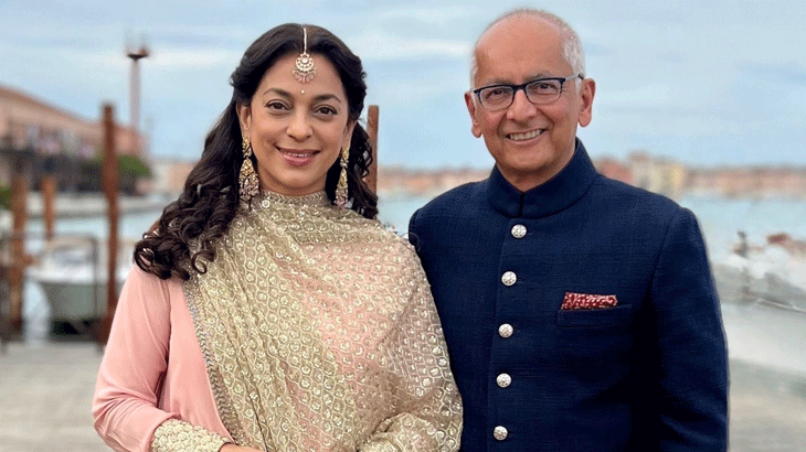 Juhi Chawla intimately wishes husband Jay Mehta 65th birthday
