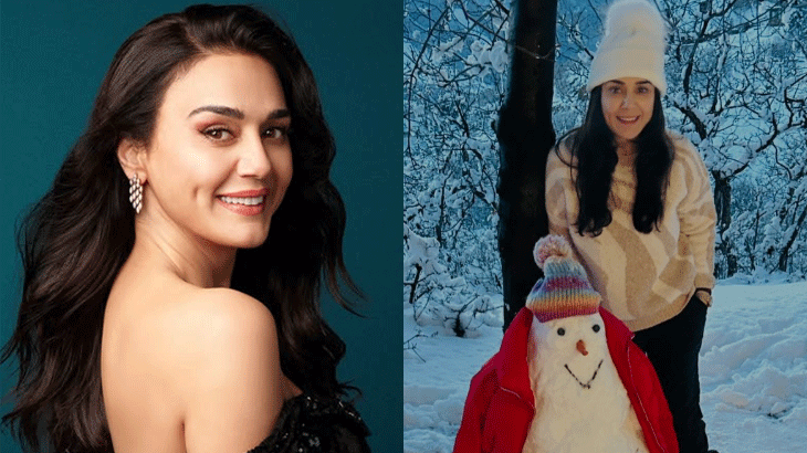 Preity Zinta’s snow day with her twins steals the show