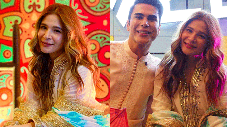 Ayesha Omar celebrates Basant with Ken Doll in Androon Lahore