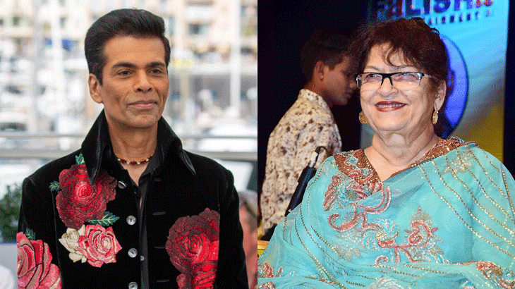 'She pushed me, I was terrified': Karan Johar says Saroj Khan traumatized him