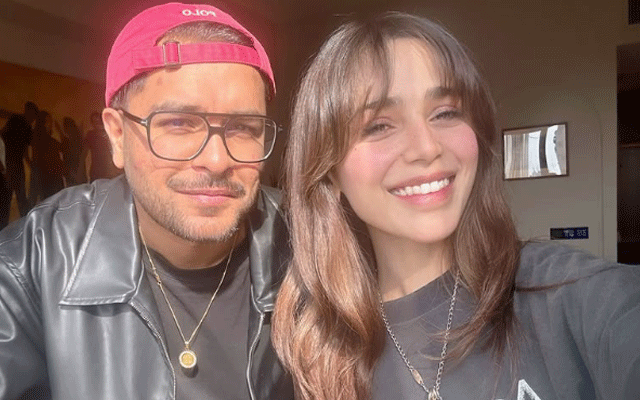 Asim Azhar delights Aima Baig with birthday cake surprise