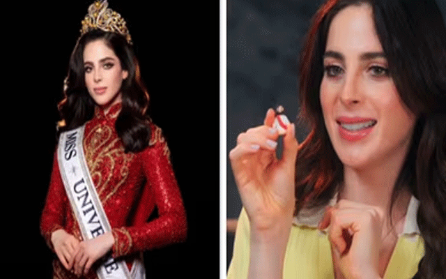 Miss Universe 2025 Fatima Bosch reveals what’s in her bag, including a tiny Jesus figurine