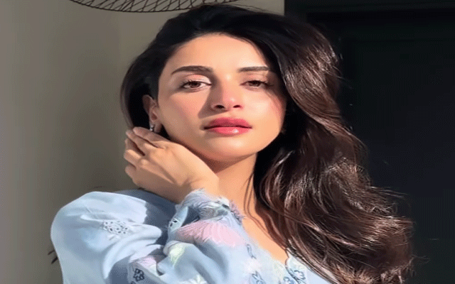Anmol Baloch serves effortless elegance in SKY BLUE attire