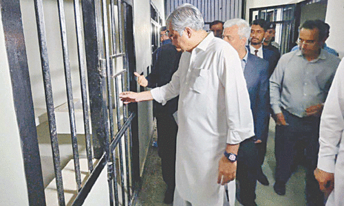 Naqvi plans opening of 15-year-delayed Islamabad Model Jail next month